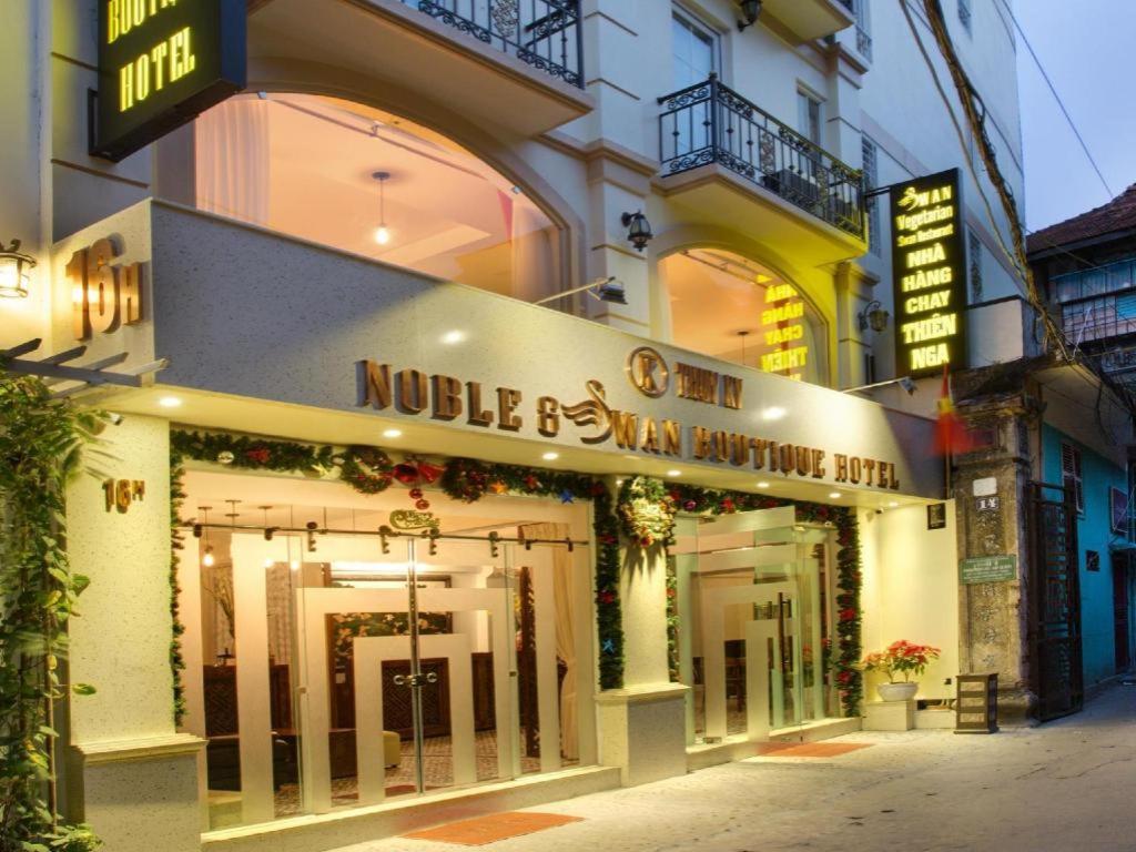 Noble & Swan Boutique Hotel Hanoj Exteriér fotografie